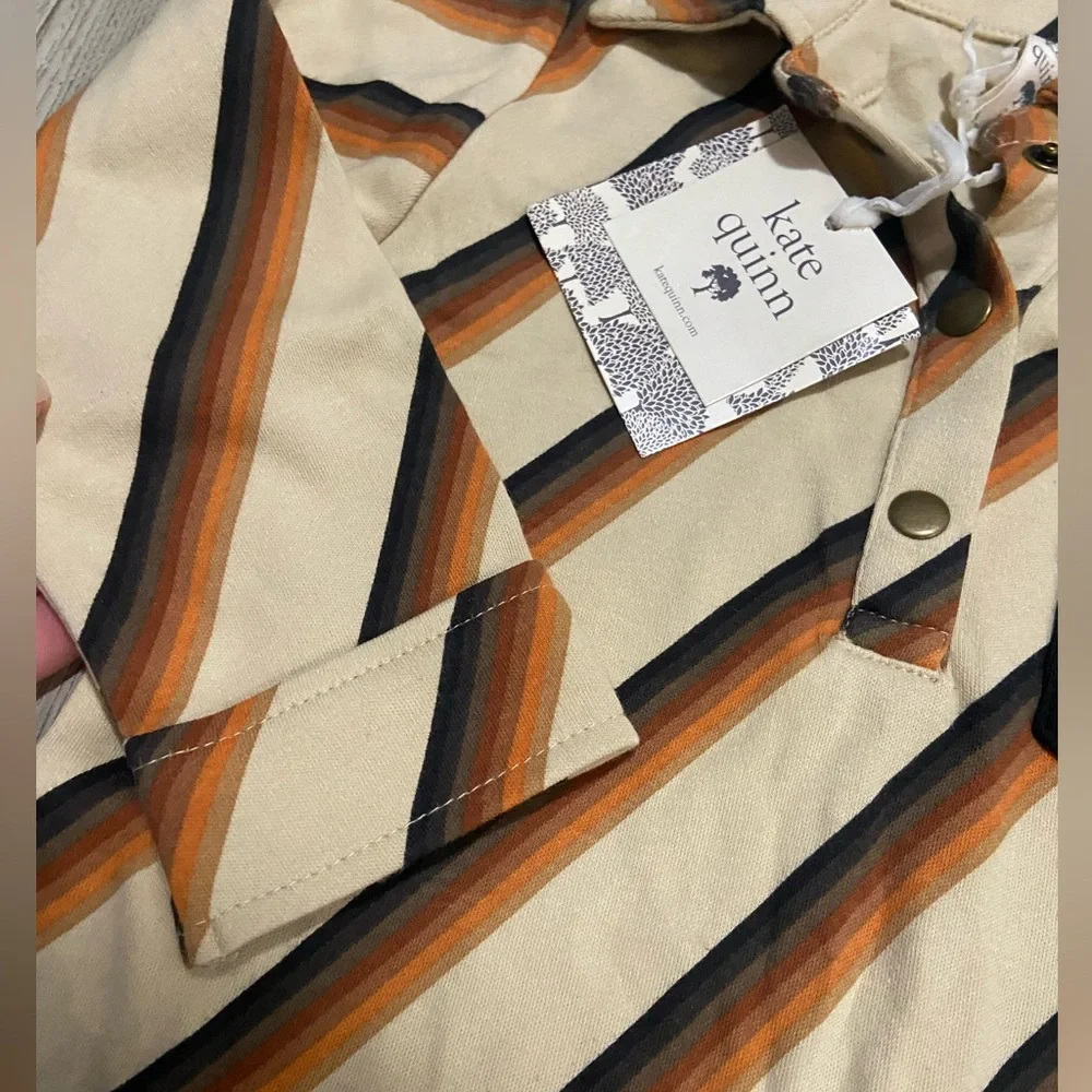 Kate Quinn Collared Jumpsuit Size 2T NWT